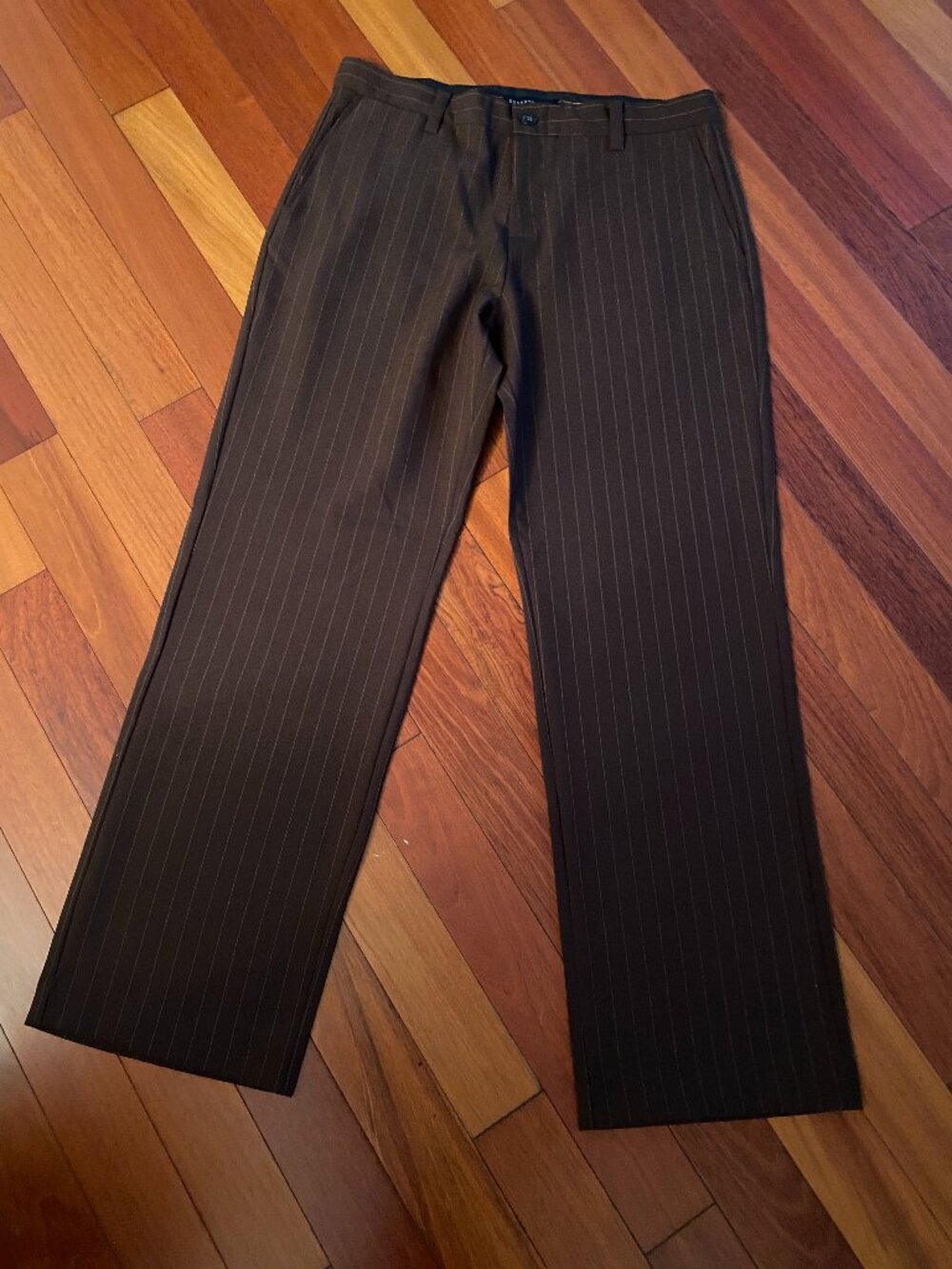Men's Dress Pants 34 x 32 Brown
